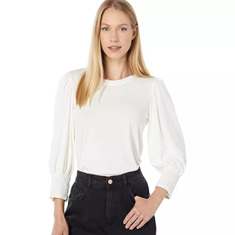 NWT BOBI Women's White Top Size XS